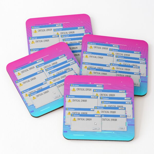Item preview,  Windows Error Message Retro Computer Vaporwave 90s Internet Aesthetic designed and sold by GiftsForge.