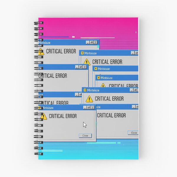 Item preview,  Windows Error Message Retro Computer Vaporwave 90s Internet Aesthetic designed and sold by GiftsForge.