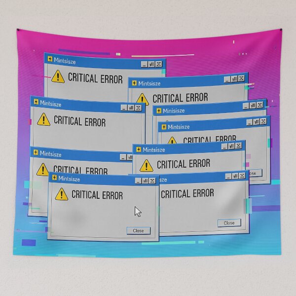 Item preview,  Windows Error Message Retro Computer Vaporwave 90s Internet Aesthetic designed and sold by GiftsForge.