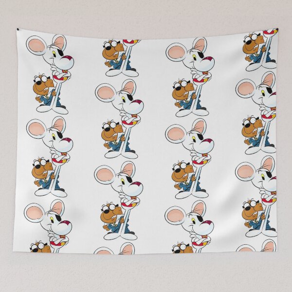 Item preview, Danger Mouse Funny Retro 80s Cartoon Vintage Movie Mouse   designed and sold by er-danocen.