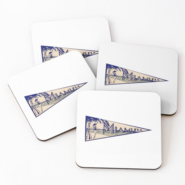 Item preview, 1930'S Miami Florida Luggage Label designed and sold by rand-ylim.