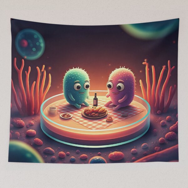 Item preview, Microscopic Picnic Party designed and sold by PawPrintedArt.