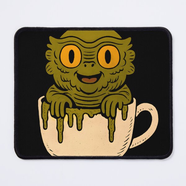 Item preview, Cute Swamp Creature in a Coffee Cup designed and sold by GeorgeLakee.