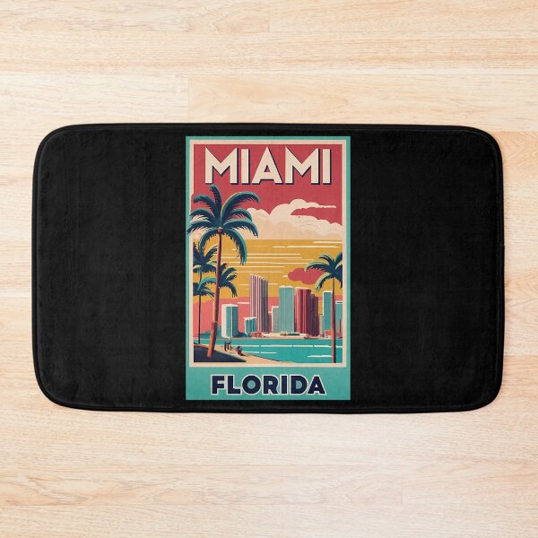 Item preview, A Vintage Travel Poster Of Miami - Florida - Us designed and sold by rand-ylim.