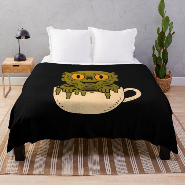 Item preview, Cute Swamp Creature in a Coffee Cup designed and sold by GeorgeLakee.