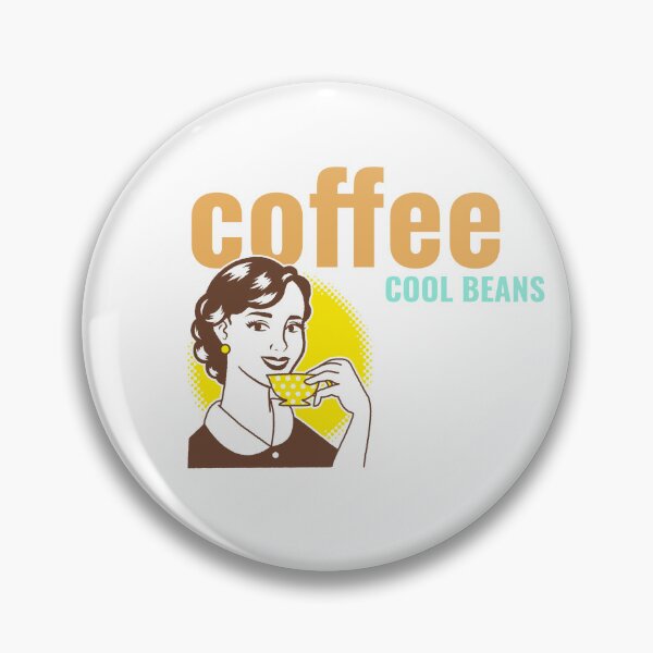 Item preview, Coffee Cool Beans 80's Nostalgia Design designed and sold by Lisaretroera.