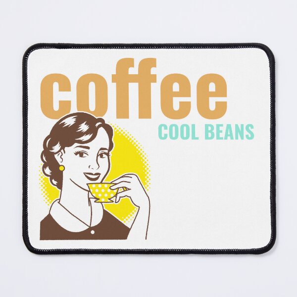 Item preview, Coffee Cool Beans 80's Nostalgia Design designed and sold by Lisaretroera.