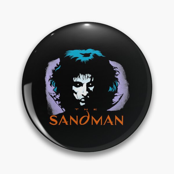 Item preview, The Sandman Circular Composition Blue Emblem designed and sold by StevMarkham.