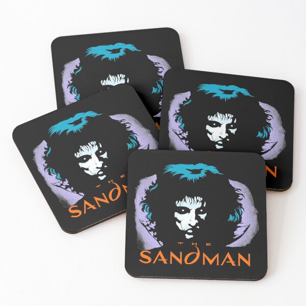 Item preview, The Sandman Circular Composition Blue Emblem designed and sold by StevMarkham.