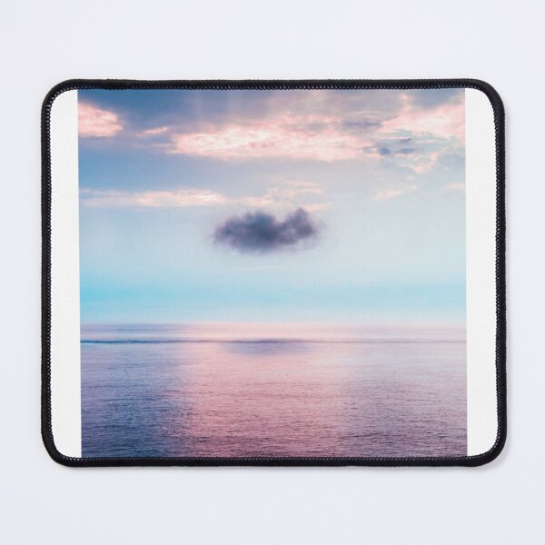 Item preview, Pink Sea Reflection Cloudy Sky Photographic Print designed and sold by Mother-Nature65.