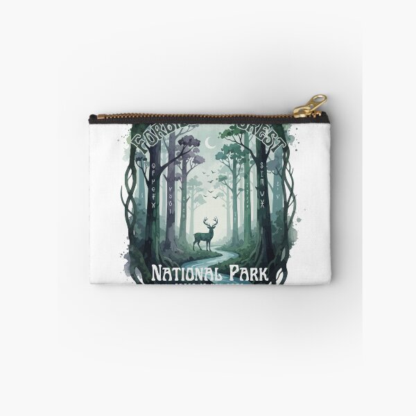 Item preview, Forbidden Forest National Park Vintage Hiking Tee designed and sold by BANKACEM.STORE.