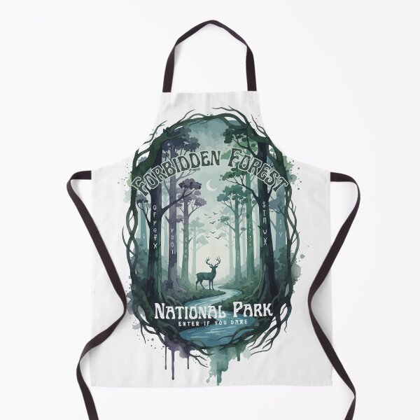 Item preview, Forbidden Forest National Park Vintage Hiking Tee designed and sold by BANKACEM.STORE.