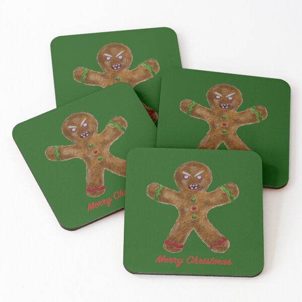 Item preview, Merry Christmas Evil Gingerbread Man  designed and sold by BHG Art & Designs.