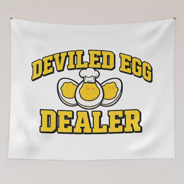 Item preview, Funny Thanksgiving Fathers Day Retro Deviled Egg Dealer  designed and sold by JEFDodsonArt.