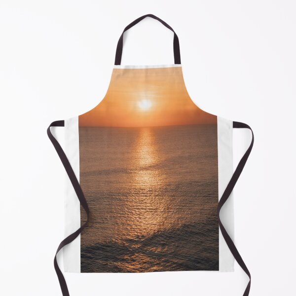 Item preview, Sunset Setting Over A Calm Sea Landscape Photographic Print designed and sold by Mother-Nature65.