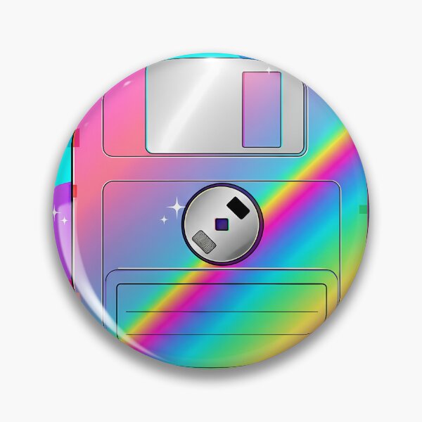Item preview, Floppy Disk Save Icon 90s Computer Storage Retro Tech Nostalgia designed and sold by GiftsForge.