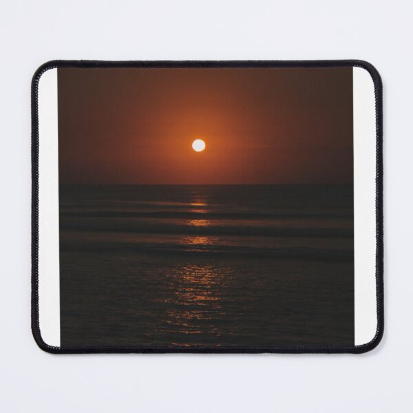 Item preview, Late Night Sun Setting Over A Sea Landscape Photographic Print designed and sold by Mother-Nature65.