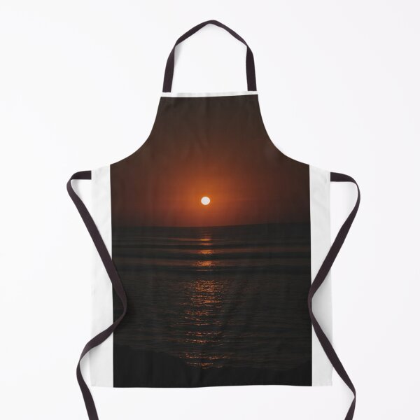 Item preview, Late Night Sun Setting Over A Sea Landscape Photographic Print designed and sold by Mother-Nature65.