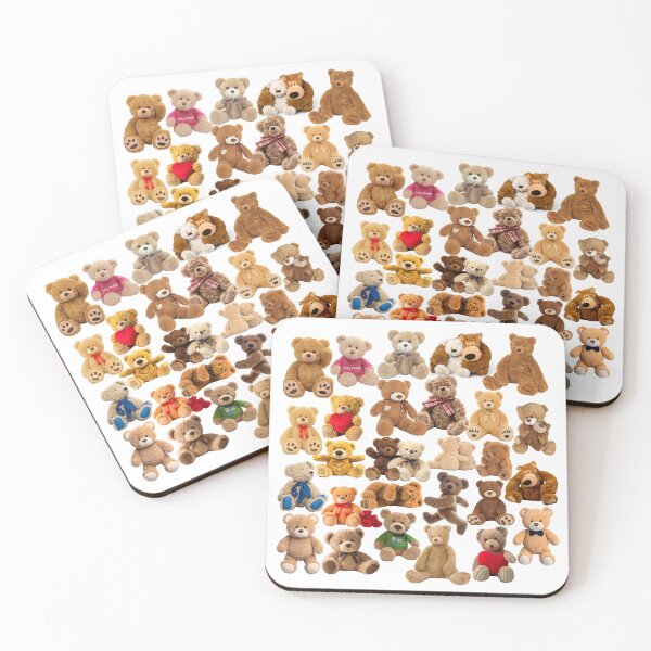 Item preview, Cuddly Teddy Bears Pattern designed and sold by DigitalShoppeIL.