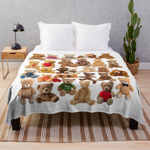 Item preview, Cuddly Teddy Bears Pattern designed and sold by DigitalShoppeIL.