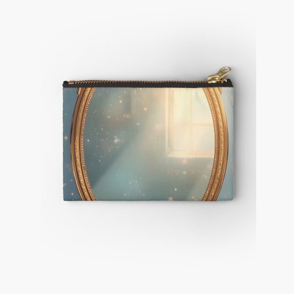 Item preview, Starlight Reflection – Antique Golden Mirror Design designed and sold by Valeree Store.