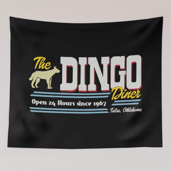 Item preview, The Outsiders Retro Dingo Diner Typography designed and sold by ANTYDEPAUL.