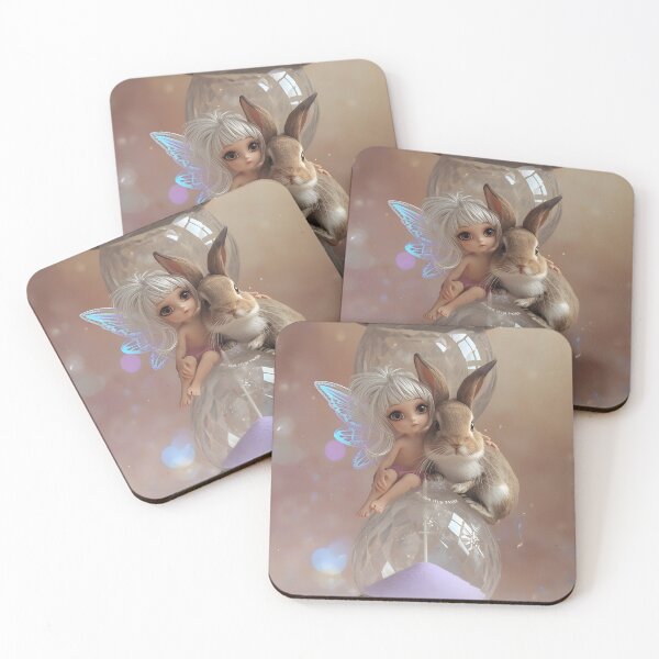 Item preview, Fairy Timekeeper – Soft Pastel Fantasy Artwork designed and sold by Valeree Store.