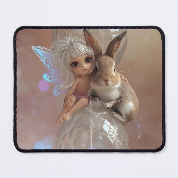 Item preview, Fairy Timekeeper – Soft Pastel Fantasy Artwork designed and sold by Valeree Store.
