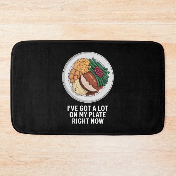 Item preview, I've Got A Lot on My Plate T-Shirt, Funny Foodie Tee, Thanksgiving Dinner Shirt, Graphic T Shirt, Sarcastic Tee, Trendy TShirt designed and sold by SuperAndSocial.