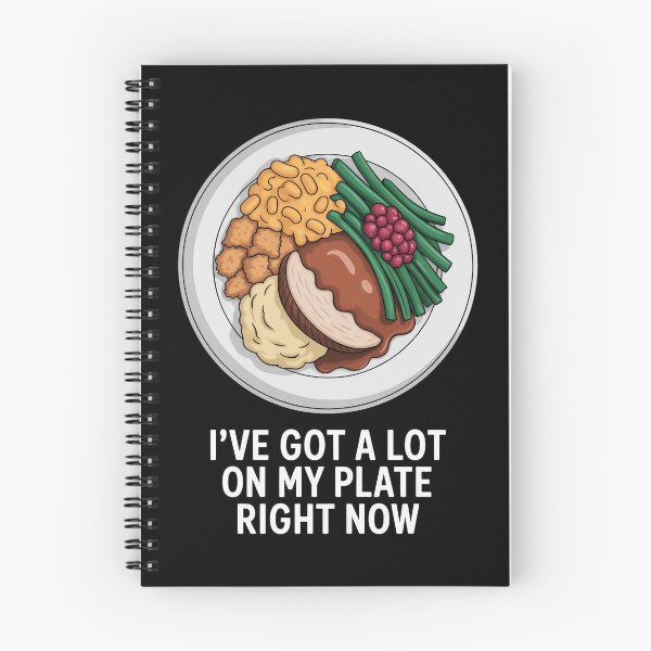 Item preview, I've Got A Lot on My Plate T-Shirt, Funny Foodie Tee, Thanksgiving Dinner Shirt, Graphic T Shirt, Sarcastic Tee, Trendy TShirt designed and sold by SuperAndSocial.
