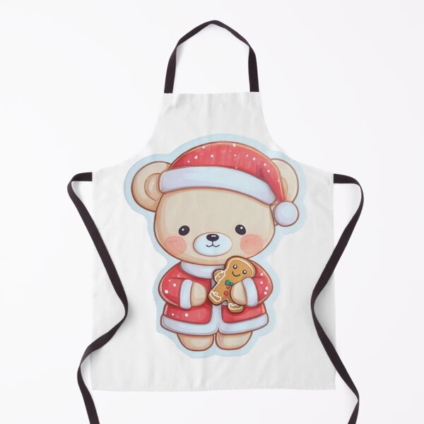 Item preview, Cute Teddy Bear Christmas designed and sold by NicolasGlowArt.