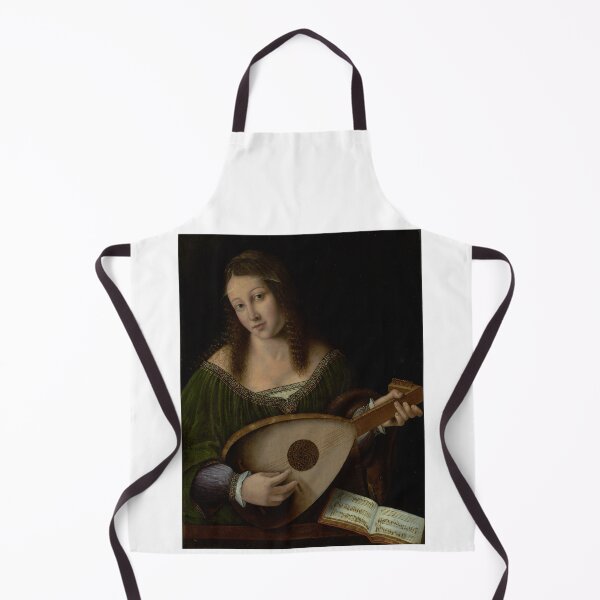 Item preview, Lady playing a lute (circa 1530) designed and sold by Piece Of Time.