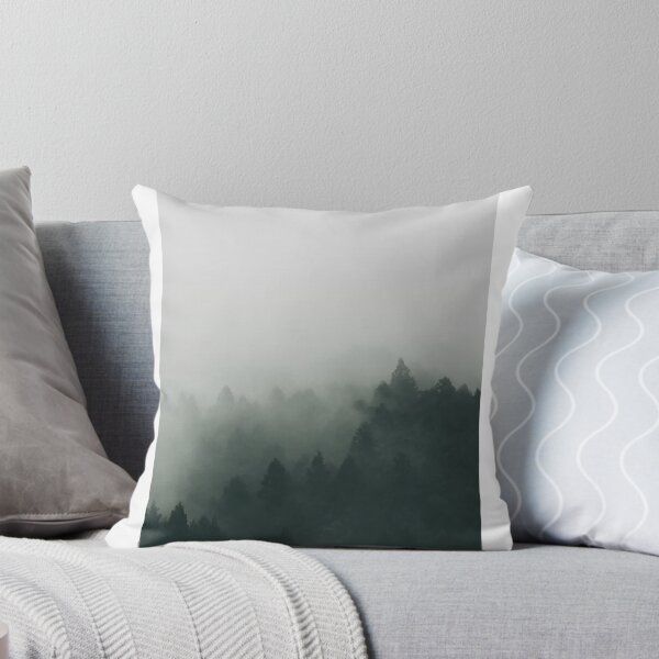 Artikelvorschau, Waldbaumkronen im Nebel Fotodruck entworfen und verkauft von Mother-Nature65.