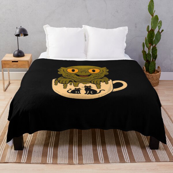Item preview, Magical Black Cats with Cute Creature in a Cup designed and sold by GeorgeLakee.
