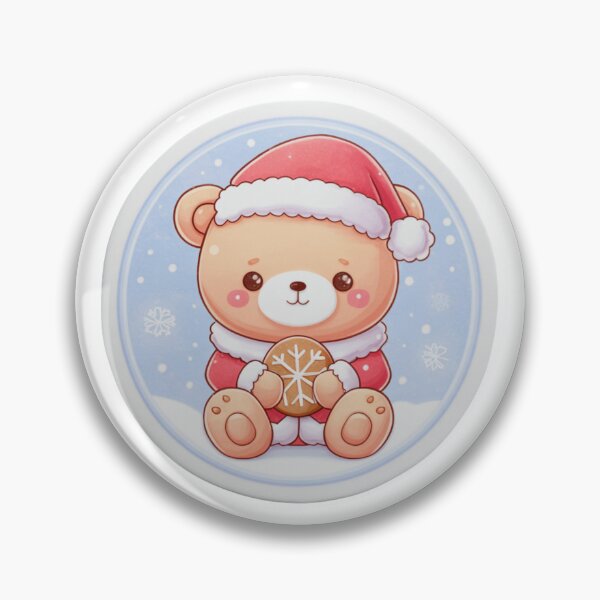 Item preview, Christmas Winter Teddy Bear designed and sold by NicolasGlowArt.