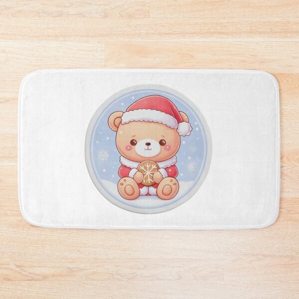 Item preview, Christmas Winter Teddy Bear designed and sold by NicolasGlowArt.