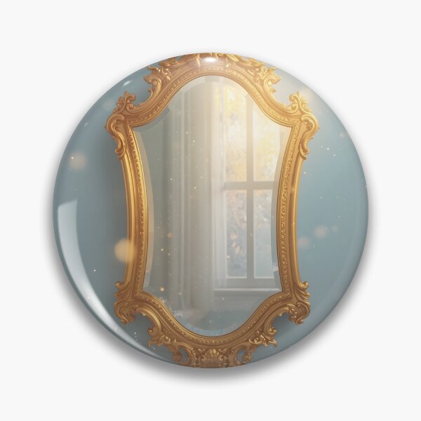 Item preview, Enchanted Mirror – Magical Realism T-Shirt Art designed and sold by Valeree Store.