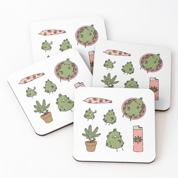 Item preview, Weed Buds Sticker Pack designed and sold by rolando-hines.