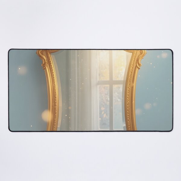 Item preview, Enchanted Mirror – Magical Realism T-Shirt Art designed and sold by Valeree Store.