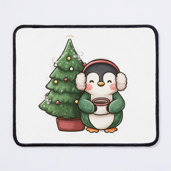 Item preview, Christmas Penguin T-Shirt designed and sold by NicolasGlowArt.