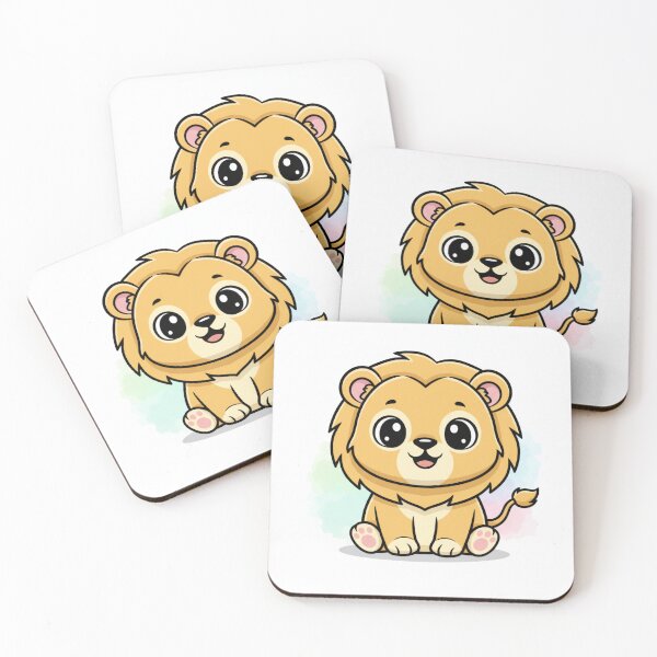 Item preview, Baby Lion Mascot – Cute Lion Cub Cartoon designed and sold by Chicbyvalde973.