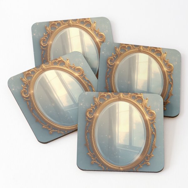 Item preview, Magic Mirror Glow – Sparkling Fantasy Composition designed and sold by Valeree Store.