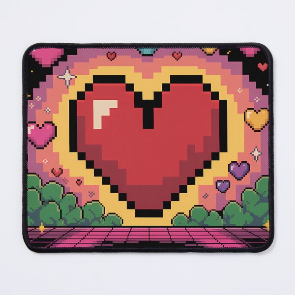 Item preview, Pixelated Heart Connection designed and sold by GiftsForge.