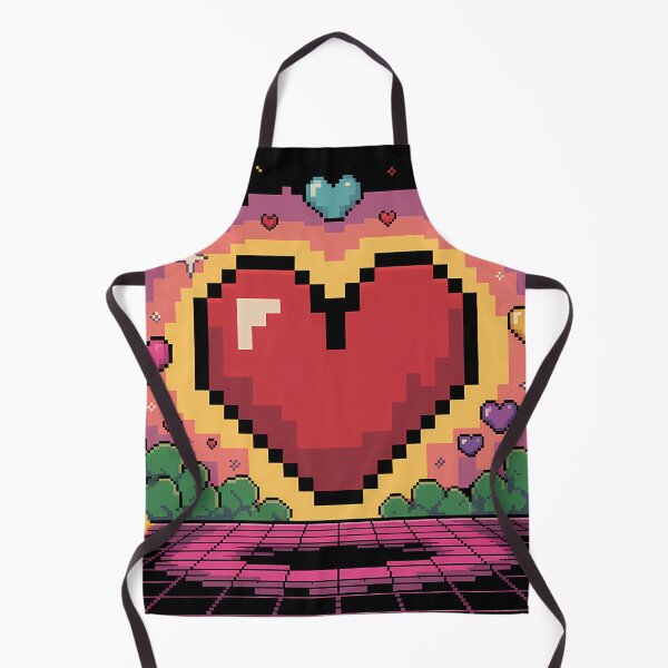 Item preview, Pixelated Heart Connection designed and sold by GiftsForge.
