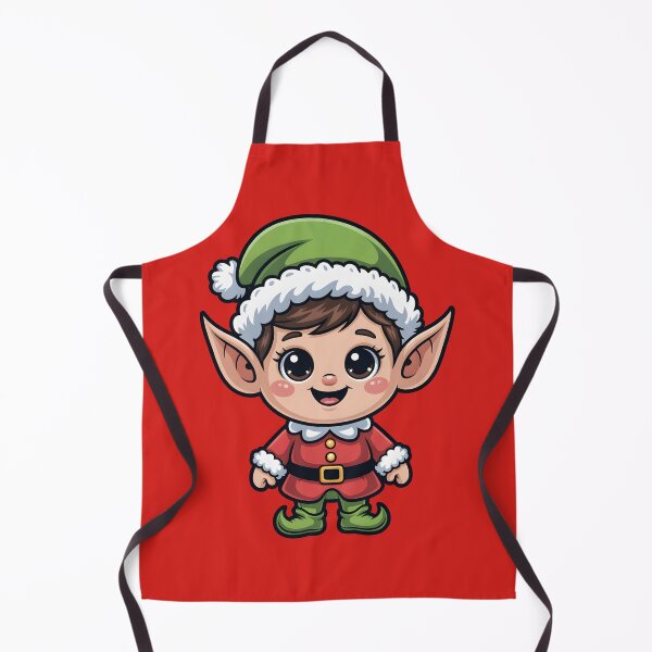 Item preview, Cute Christmas Elf With Big Ears designed and sold by 404wearpl.