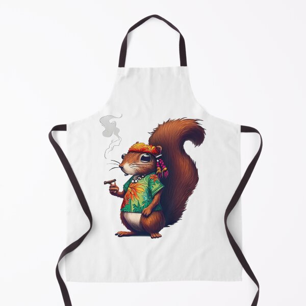 Item preview, 70'S Hippie Squirrel Smoking designed and sold by rolando-hines.