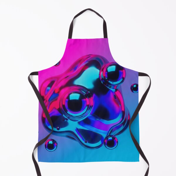 Item preview, Metallic Chrome Blob Y2K Futuristic Aesthetic Liquid Metal Design designed and sold by GiftsForge.