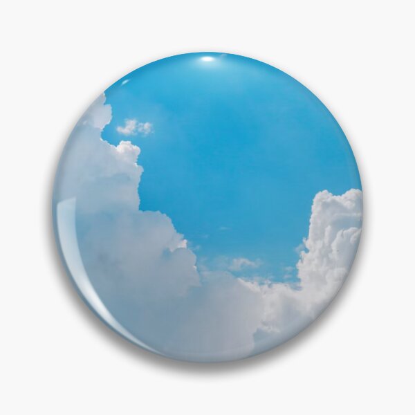 Item preview, White Clouds Blue Sky Photographic Print designed and sold by Mother-Nature65.
