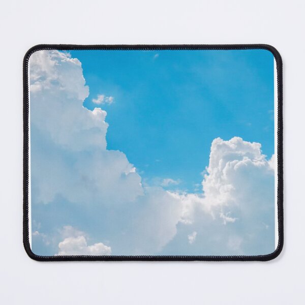 Item preview, White Clouds Blue Sky Photographic Print designed and sold by Mother-Nature65.