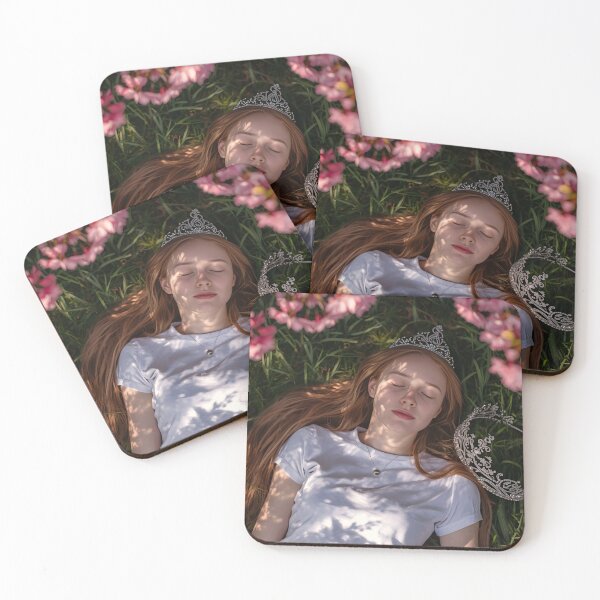 Item preview, Soft Spring Magic – Sleeping Princess T-Shirt Design designed and sold by Valeree Store.